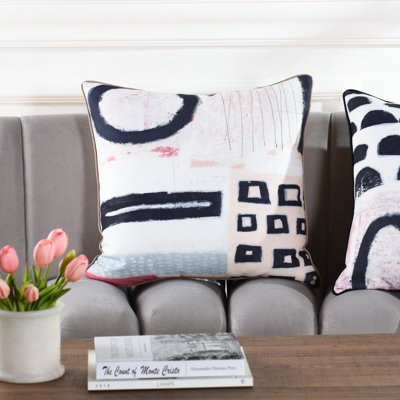 Multicolore Norman Wyatt Home - Vhin Shapes I - Coussin