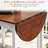 Convertible Drop-Leaf Dining Table,Multi-Function Extendable Table,Compact-to-Large Transforming Table(Only 1Pcs Table)-538826691