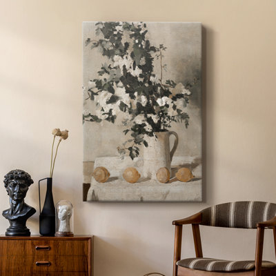 Impression florale rétro CCXLVII - galerie Cavas sur mesure