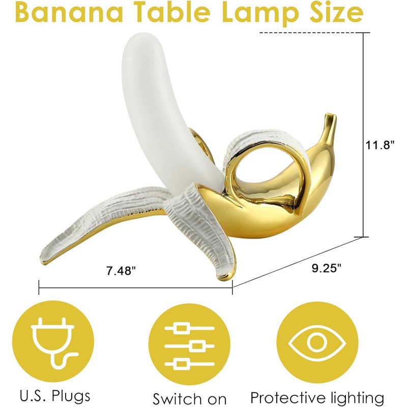 Modern Banana Desk Lamp