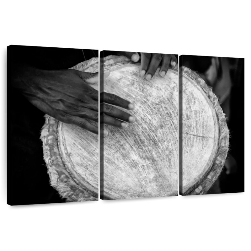 Abarca Tam Tam Drums, 36" H x 57" W