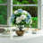 Silk Rose Arrangement in Vase-2629554