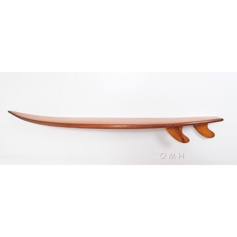 Boat Shaped Cedar Accent Shelf