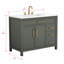 Meuble-lavabo simple 42 po Wenniah-774399280