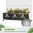 Metal Planter Box with Trellis with Wheels-109774033-132233968