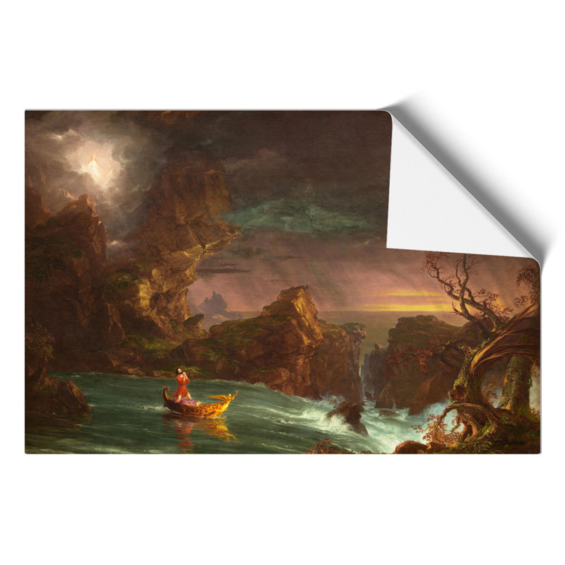 The Voyage of Life Manhood by Thomas Cole - Frameless Print, 30cm H x 42cm W x 0.1cm D