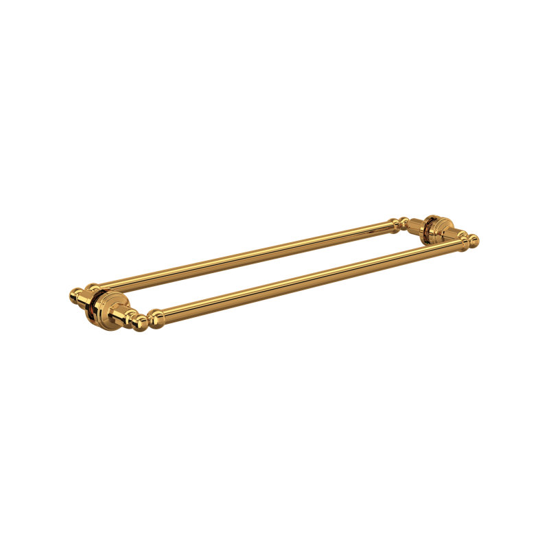 Perrin & Rowe® 23.5" Shower Door Pull Handle, English Gold