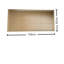 Miroir géométrique moderne, finition bronze, 51,2 po x 24,4 po | 100% panneau de fibres à densité moyenne, montage mural, assemblé | Réglable horizontalement et verticalement, parfait pour les décors contemporains et les intérieurs élégants-1376242047