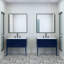 Luxe 30" Gloss Vanity With Counter-461299148
