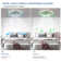19.7 In. Modern Acrylic Ceiling Fan Light With Remote Control