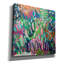 Toile épique Graffiti «Crazy Abstract Gardens No. 6» par Lindsey McAlister, art mural 12 po x 12 po
