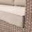 Amberson 58.2'' Wide Outdoor Wicker Patio Sofa Loveseat with Cushions