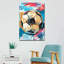 «Fun Soccer Ball», reproduction sur toile tendue-248800682