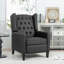 Le fauteuil inclinable manuel de 27,16 po de large abricot a une grande solidité des couleurs, n'est pas facile à décolorer, à rétrécir et est résistant à l'usure et à la saleté