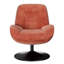 Upholstered Swivel Accent Chair-1921957025