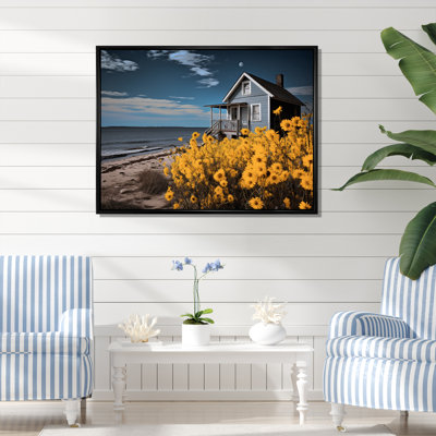 «Coastal Seaside Retreat», reproduction sur toile