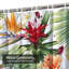 Abstrait fleur tropicale Aloha avec 12 crochets-1232436593