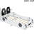 White Twin Race Car Design Bed With Led And Supportive Back Cushion - Solid Delightful Platform In Feature Soft Stylish Sleep Space-1268480955