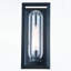 Applique murale d'extérieur à finition noire texturée à 1 lumière de 15,5 po de hauteur fabriquée en acier durable, abat-jour en verre transparent, compatible avec les DEL, à utiliser pour la porte d'entrée de patio ou de garage