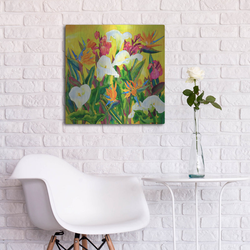 «Beautiful Santa Barbara- Square» par Carissa Luminess, H 24 po x l 24 po