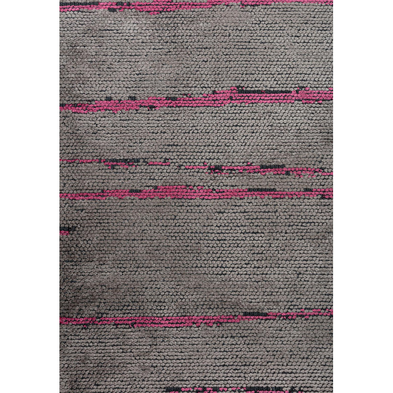 Lignes ondulées modernes, Rectangle 6 pi 7 po x 8 pi 3 po