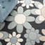 Tapis crème / ivoire / gris en laine touffeté à la main Asel-248043386