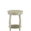 Table d'appoint ACME Aberta, blanc antique-61080979