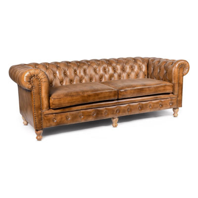 2 Seater Genuine Leather Sofa
