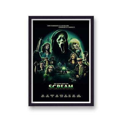 Scream V4 Reimagined Movie - Single Picture Frame Print