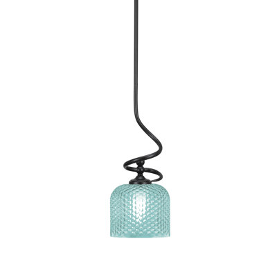 Mini-luminaire suspendu suspendu en verre Sheffield