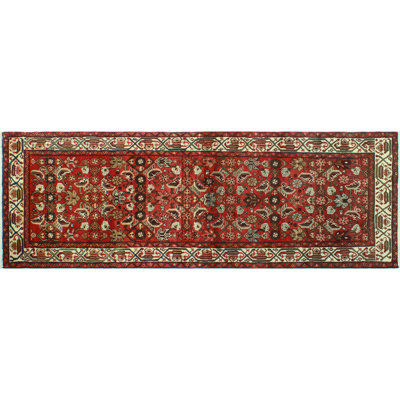 Audriel One-of-a-Kind 3'4" X 9'11" 1980s Runner Wool Area Rug