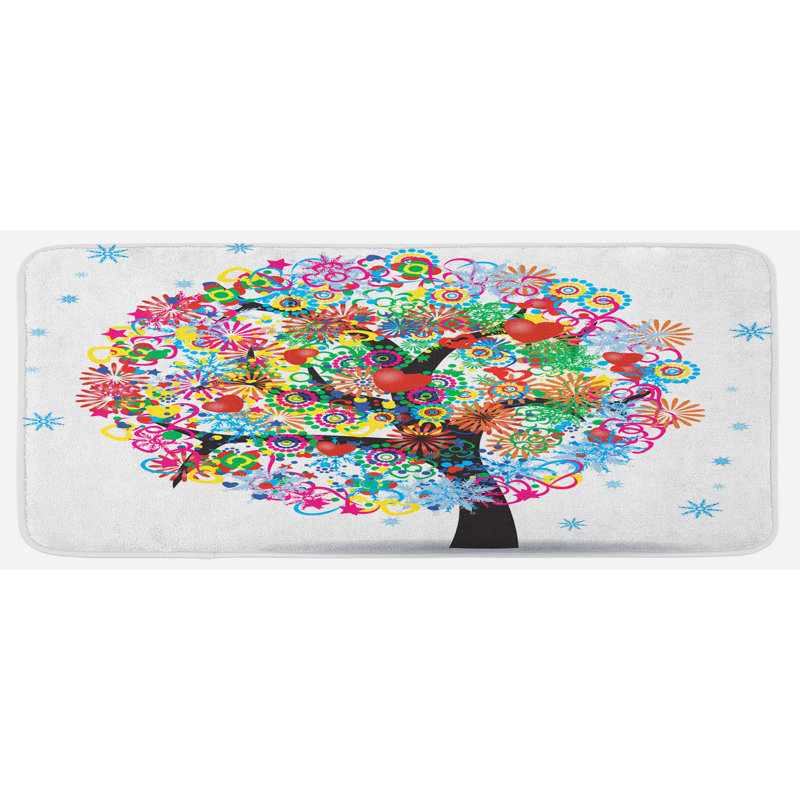 Tapis de cuisine arbre de vie