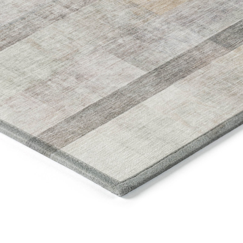 Tapis intérieur / extérieur Charlack avec envers antidérapant, Rectangle 5 pi x 7 pi 6 po