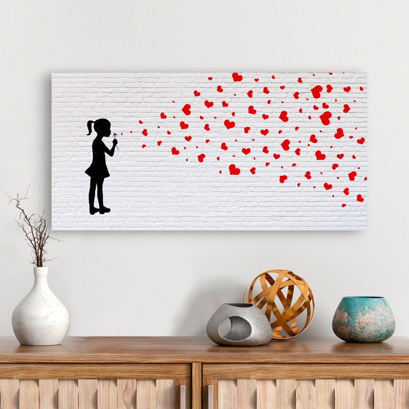 Sowing The Seeds Of Love by Masterfunk Collective - No Frame Print on Canvas, 60cm H x 120cm W x 4cm D