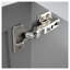 Meuble-lavabo autoportant de 72 po de style Shaker en gris, fabrication en panneau de fibres à densité moyenne avec certification EPA-130144850-130144853