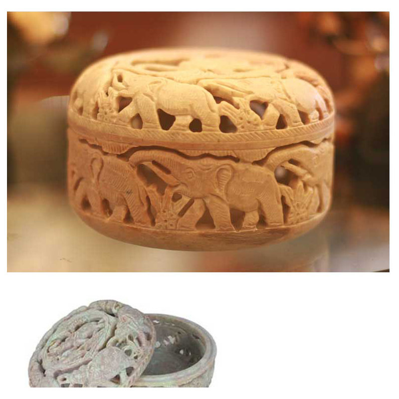 Boîte à bijoux Elephant Procession