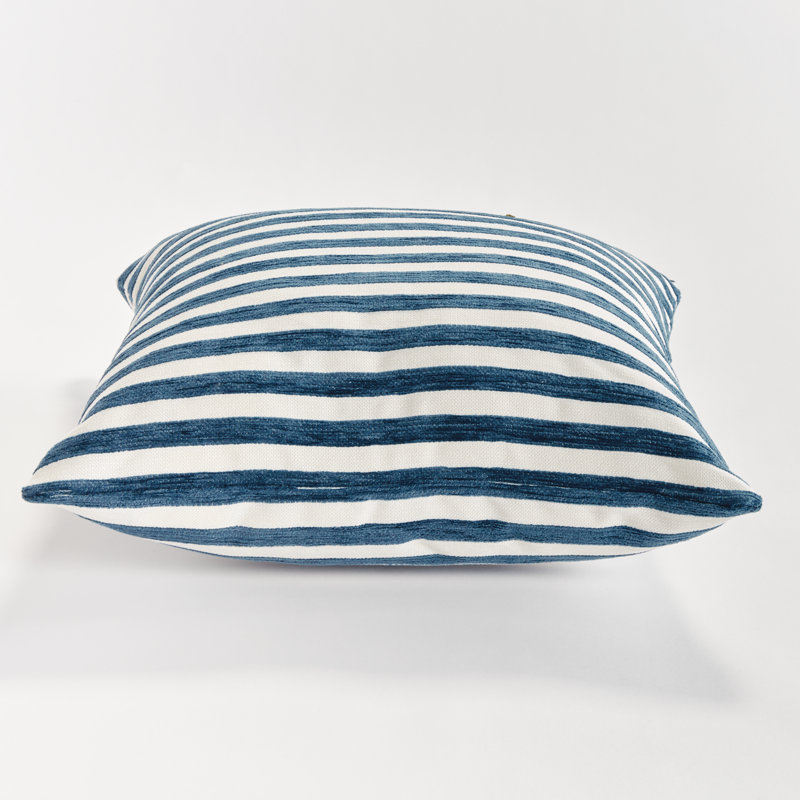 Polyester Indoor/Outdoor Pillow Cover & Insert, Square 20", Dark Blue