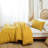 Ball Pom Fringe Comforter Set 3 Pieces- Soft Bedding Set for All Seasons-116945504-116945506