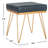 Chalandra Nickel Accent Stool-22788077