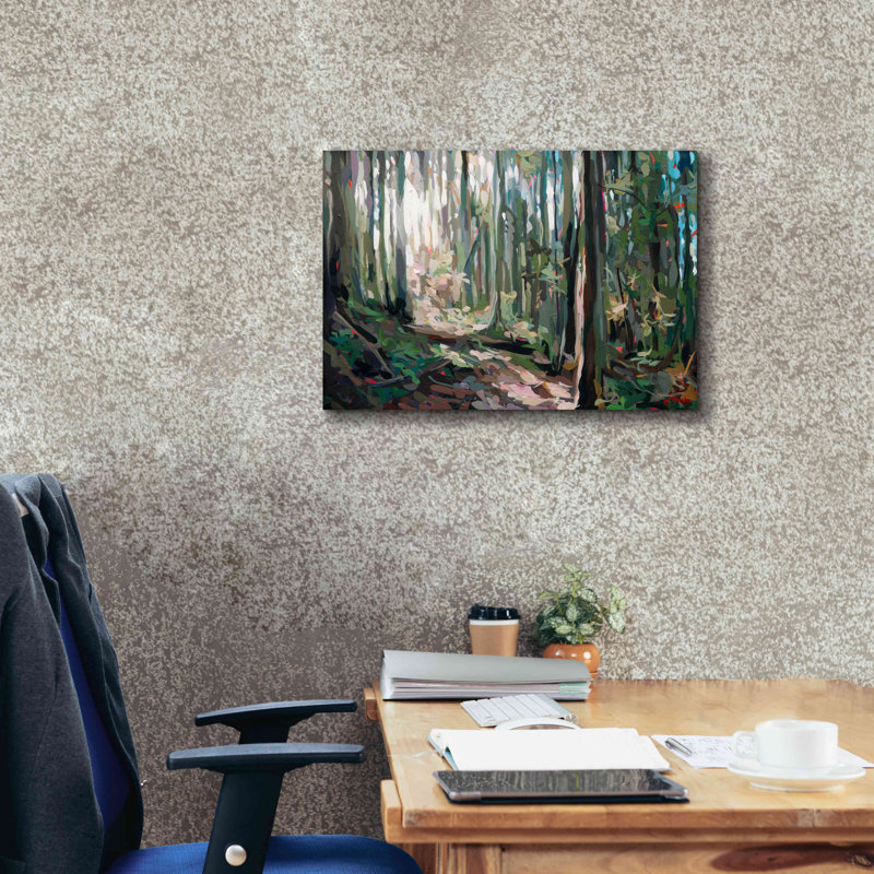 «Forest Light» par Joanne Hastie, art mural sur toile, L 26 po x H 18 po