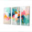Minimalisme abstrait dans des tons roses et bleus III - ensemble d'art mural minimalisme-107212803-107212808