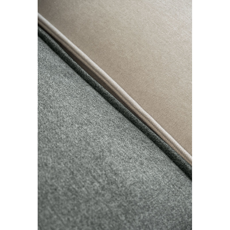 Flex Felix Upholstered Chaise Lounge, Right Hand Facing, Beige