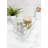 Large Rectangle Clear Fridge, Kitchen, & Pantry Stackable Storage Bin With Handle