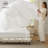Bedsure Queen Comforter Set - 7 Pieces Beige Queen Bedding Set for All Seasons, Boho Contrasting Design Bed in a Bag with Comforter, Sheets, Pillowcases & Shams
