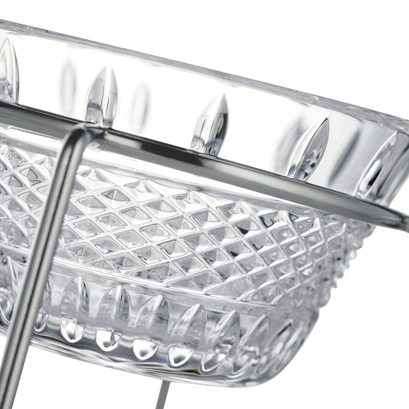 Waterford Mastercraft Irish Lace Caviar Set 10.5in, 2 Pieces