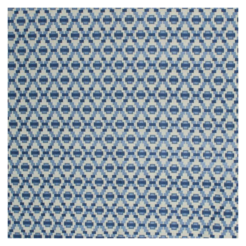 Tissu en treillis step up Suite, Bleu faïence