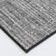 Tapis d'intérieur en polypropylène à rayures grises Bungalow Rose Perkinson-281530522