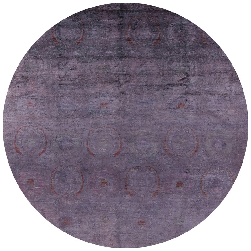 Oriental Indoor Rug, Round 5'