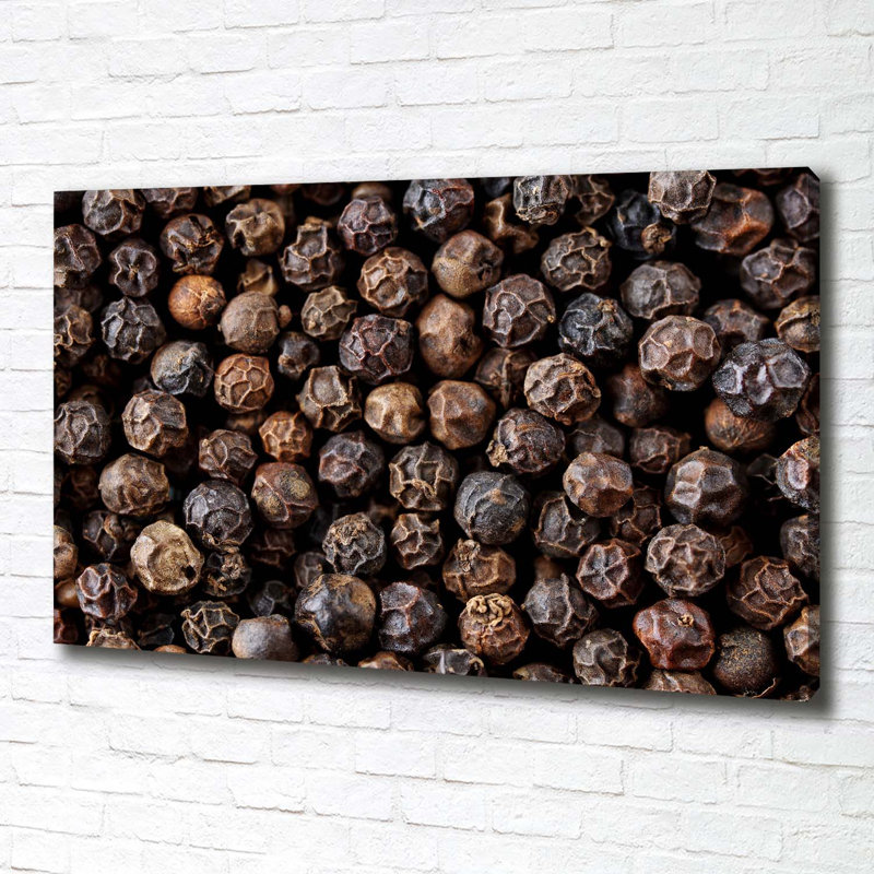 Grains Of Pepper - Wrapped Canvas Print