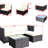 Stylish Outdoor Furniture: Pe , Coffee Table  beige Patio Ambiance: 5, Beige Cushions,